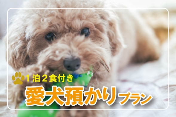 1泊2食付【愛犬預かりプラン・1匹無料特典付】地元食材を利用した夕朝食【カニ食べ放題・オリジナル鍋】